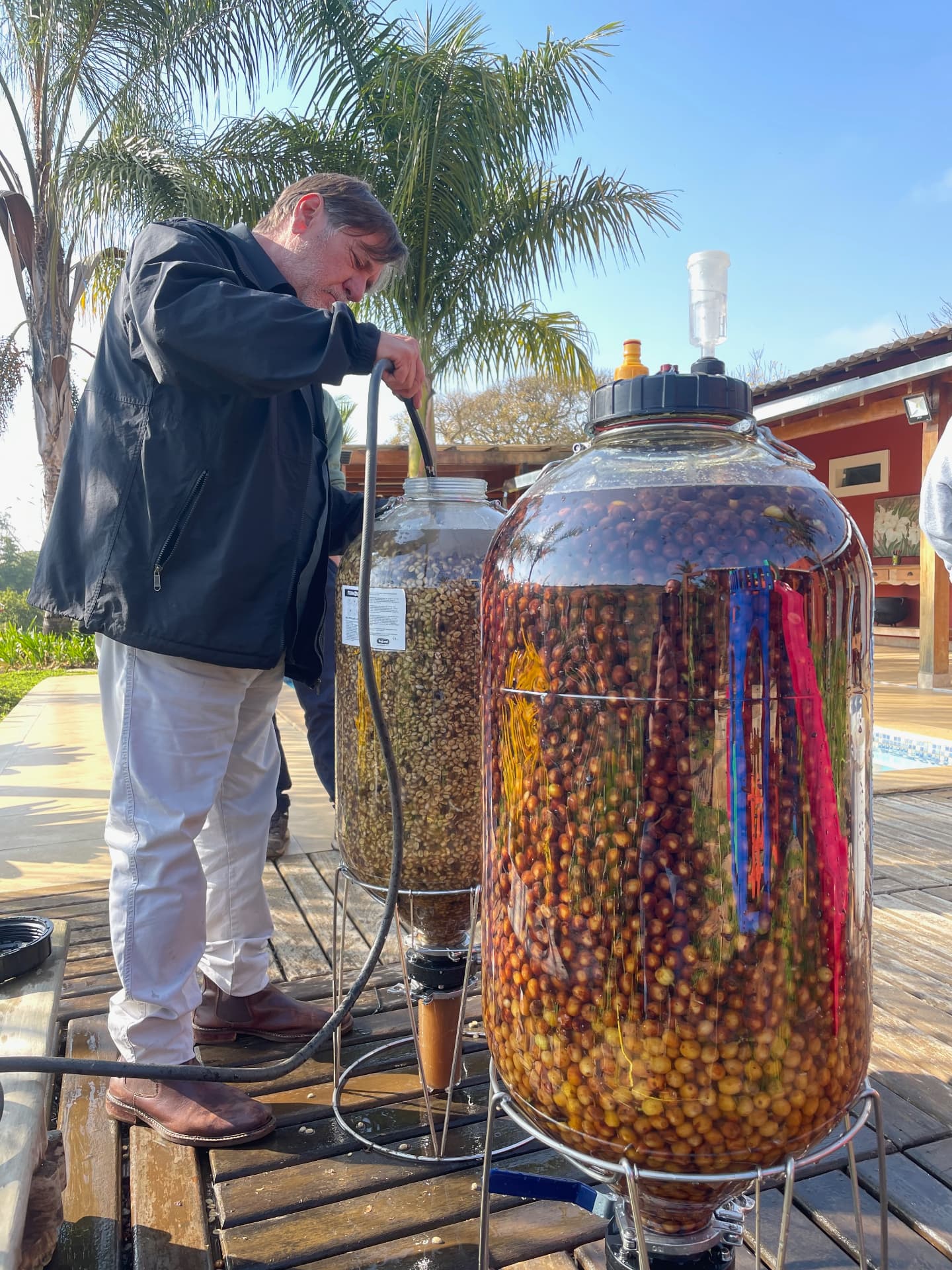 Suivi des fermentations contrôlées en bioréacteurs à Fazenda Guariroba